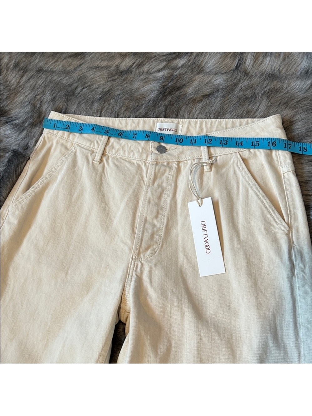 NWT Driftwood Barbara Nordic Floral Embroidered Barrel Leg Jeans Women's W28 L27 - Picture 9 of 13